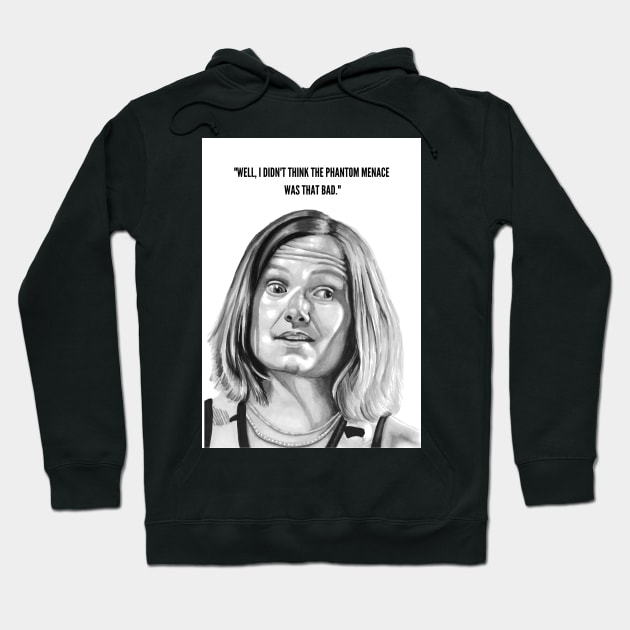 Daisy Steiner, spaced, phantom menace Hoodie by DoodlerLoodles